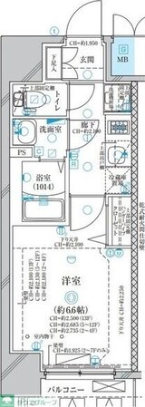 ディアレイシャス名古屋太閤通の物件間取画像